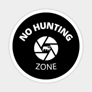 No hunting zone Magnet